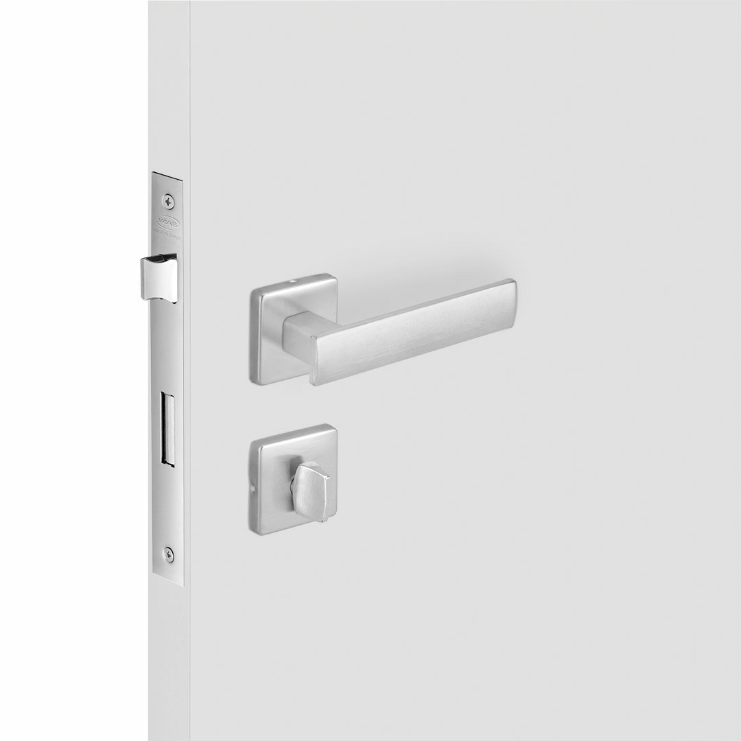 Fechadura Metro Light, cromo acetinado, Imab · Basics